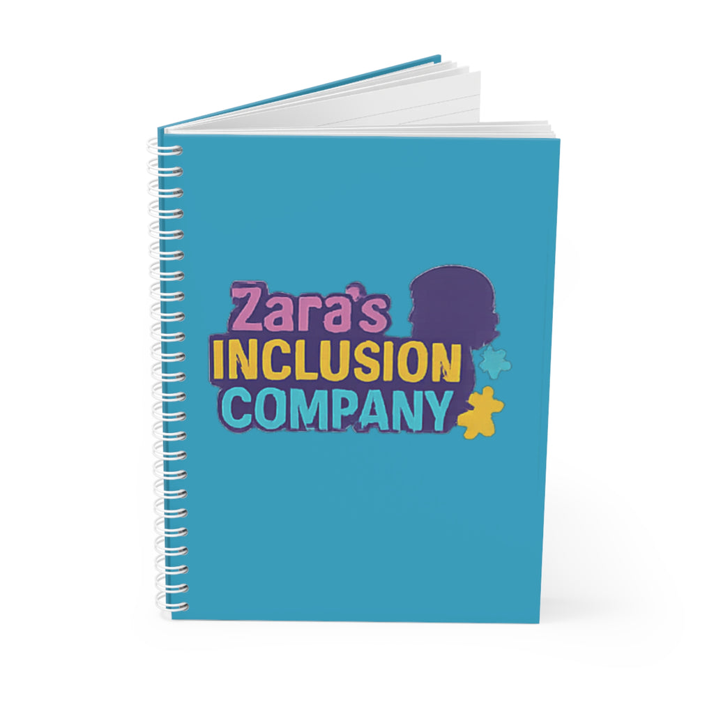 Zara's Inclusion Company Spiral Notebook