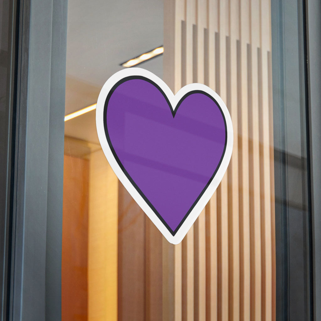 Purple Heart Sticker | Die-Cut Vinyl Sticker