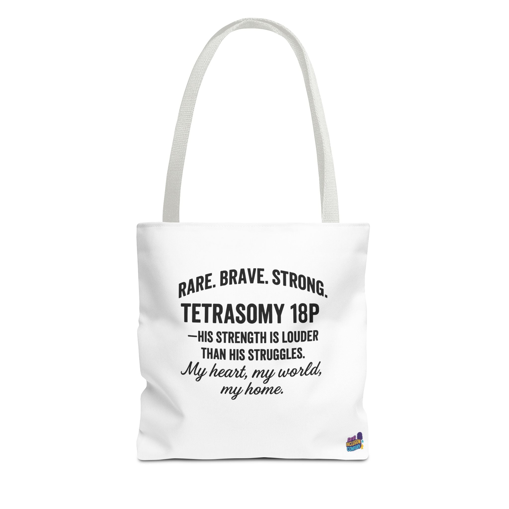 Rare, brave, strong, poem tote bag