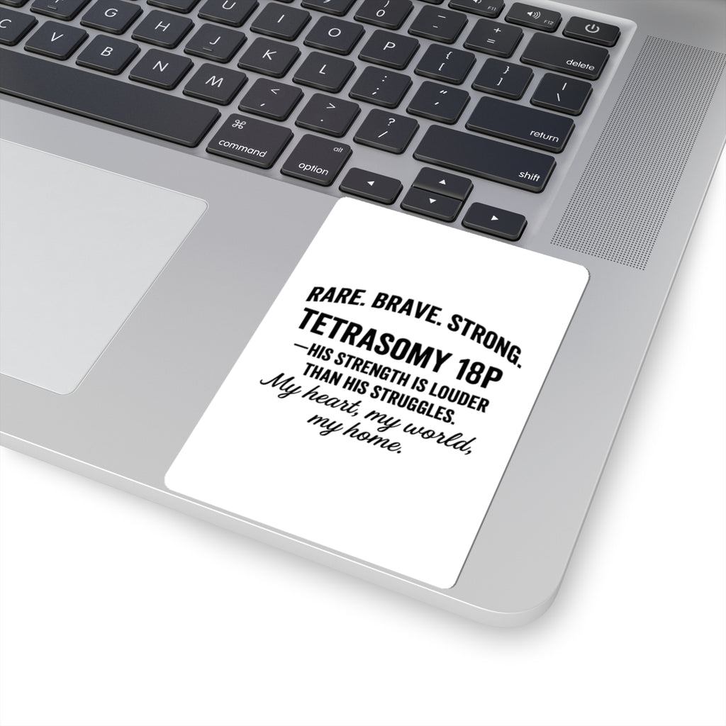 Special Needs Awareness 18p Sticker | Kiss-Cut Sticker, Uplifting Design