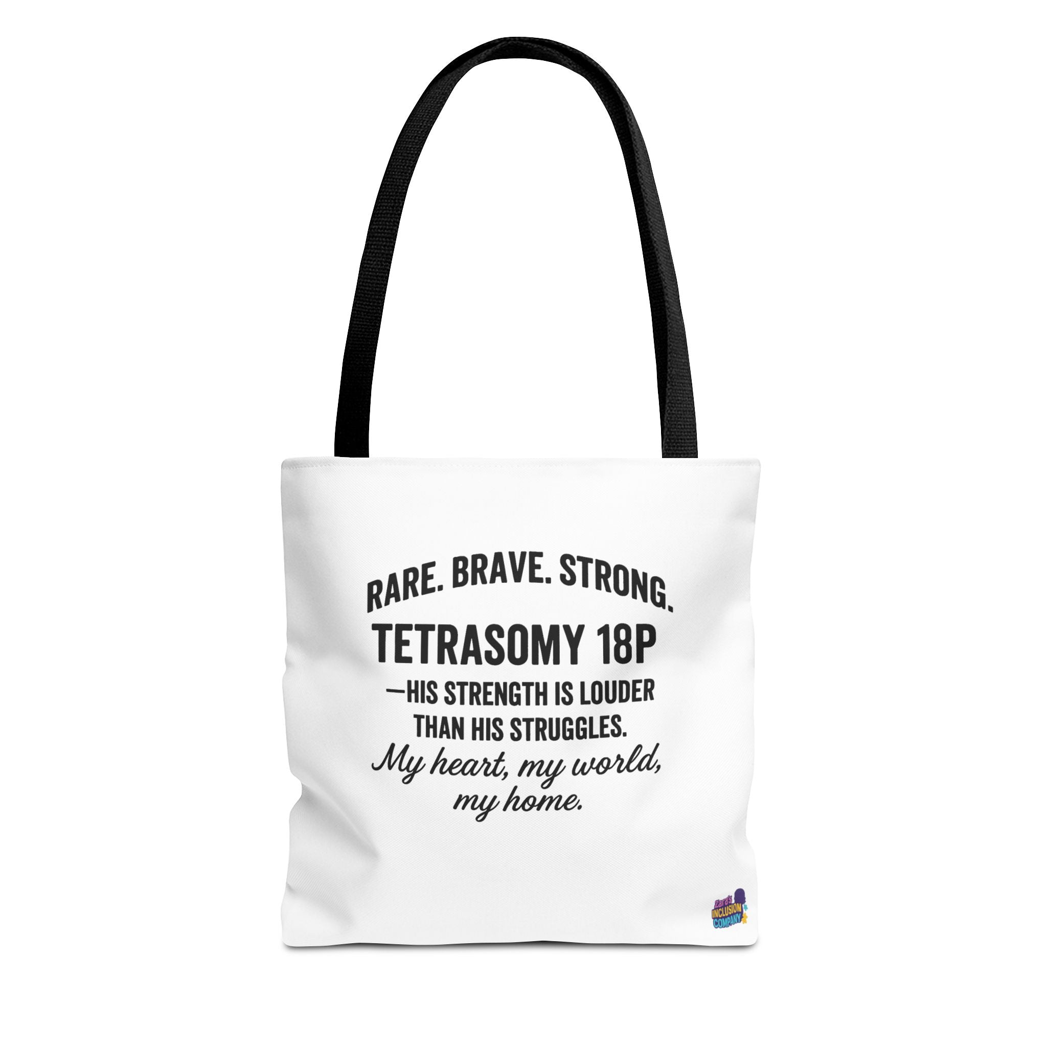 Rare, brave, strong, poem tote bag