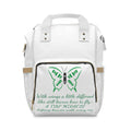 Butterfly Miracle Poem Multifunctional Diaper Backpack | Nursing Bag