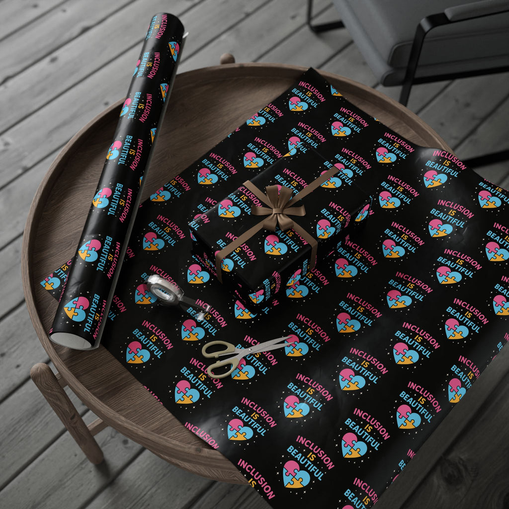 Inclusion is beautiful Wrapping Paper | Wrapping Papers