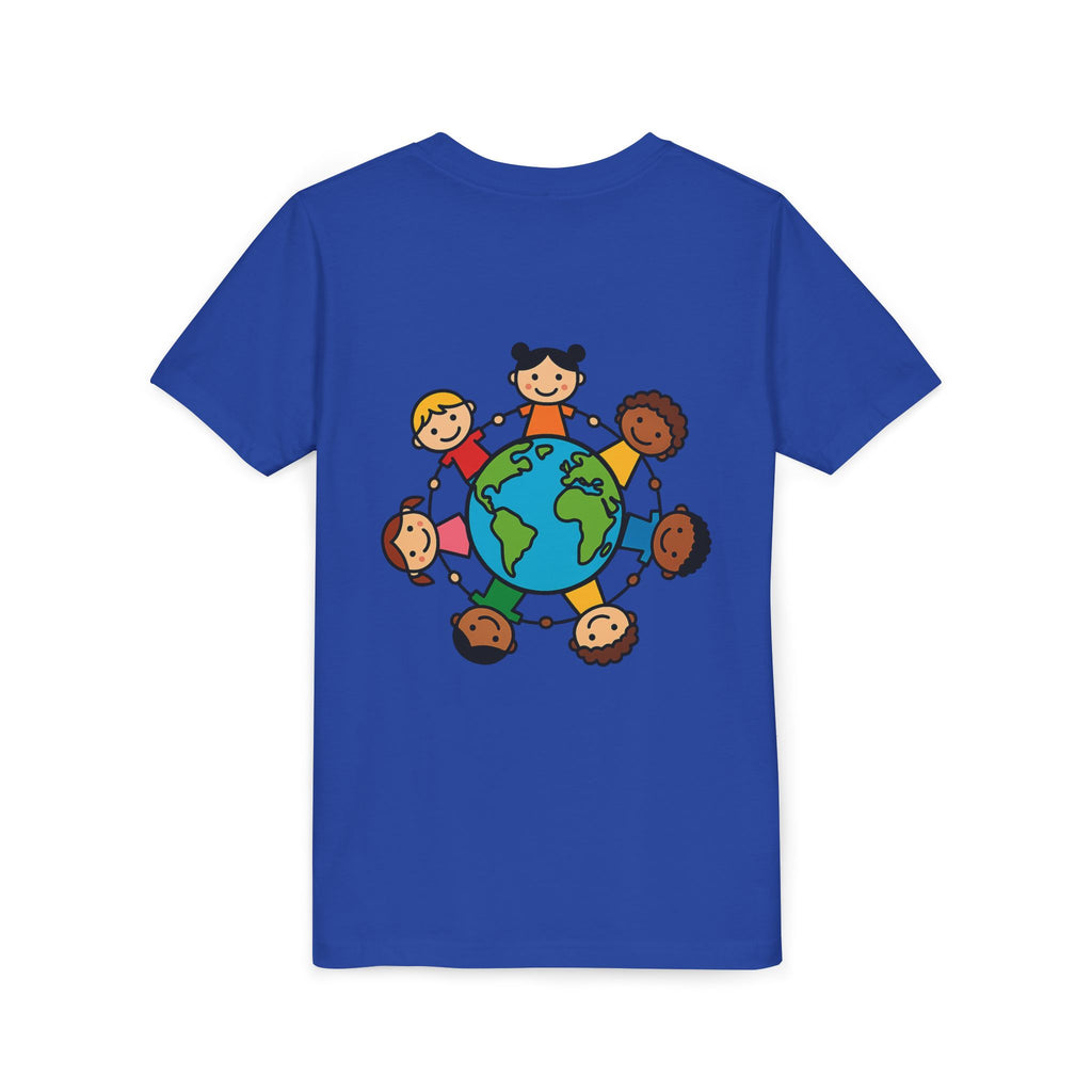 Tetrasomy 18p /Kids Around the World Earth Children Graphic Tee | Youth Tee