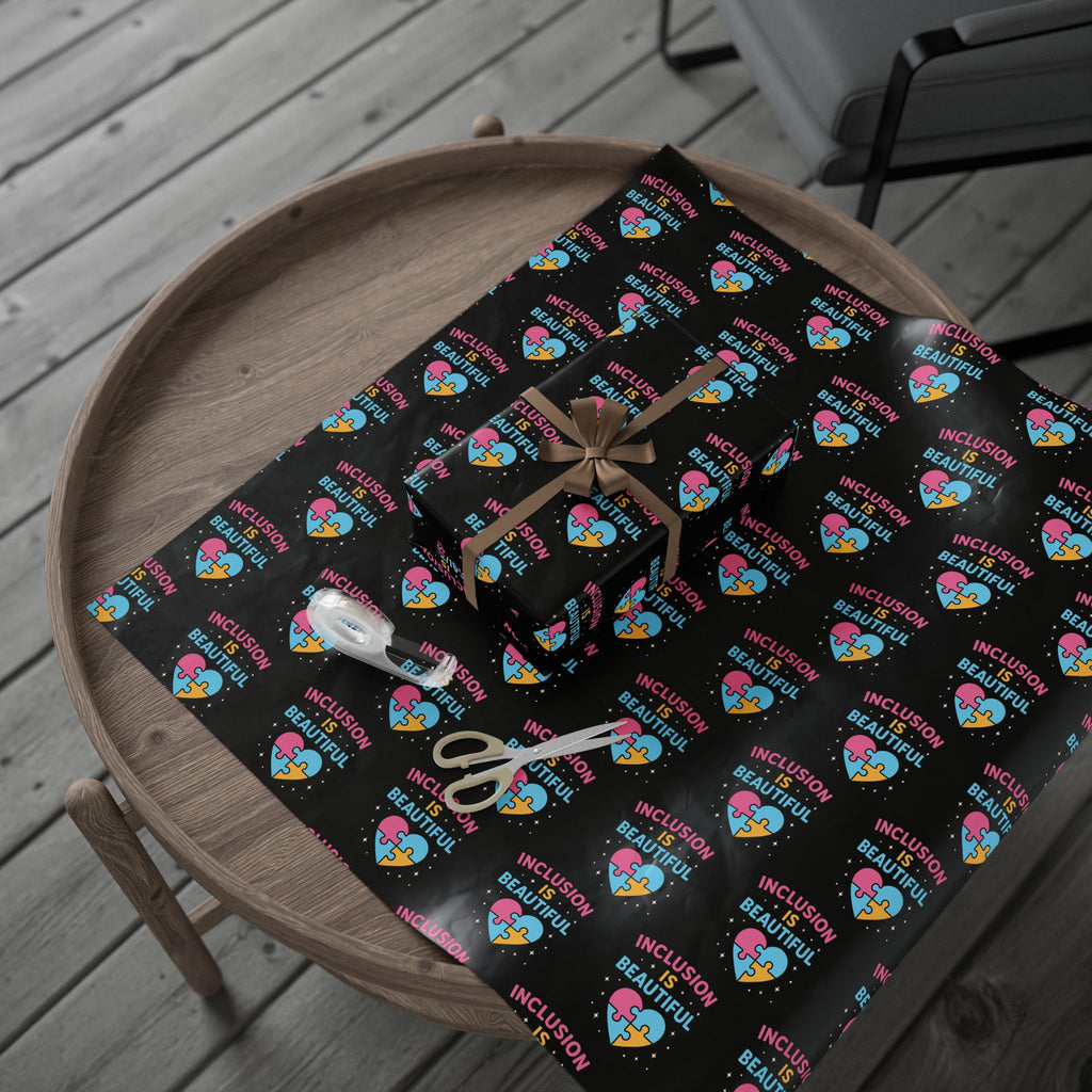 Inclusion is beautiful Wrapping Paper | Wrapping Papers