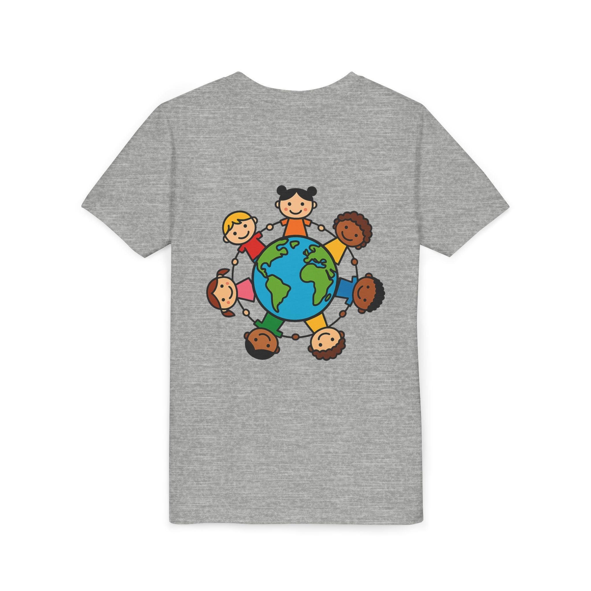 Tetrasomy 18p /Kids Around the World Earth Children Graphic Tee | Youth Tee